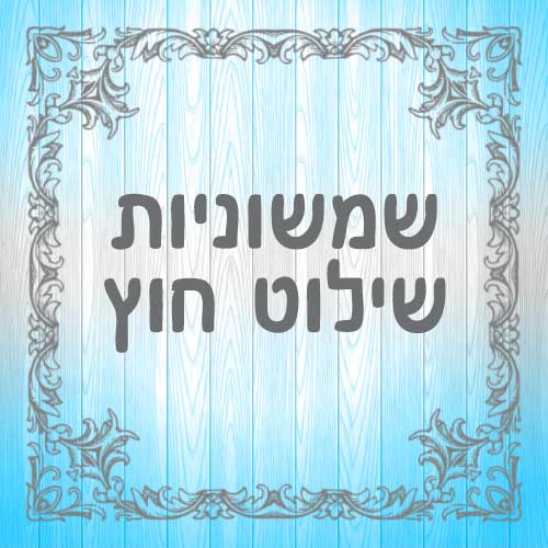 שמשוניות-שילוט חוץ