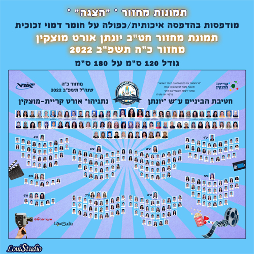 הפקת תמונות מחזור כולל צילום ועריכה גרפית