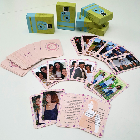 משחק הזיכרון-משחק קלפים לכל המשפחה עם התמונות שלכם