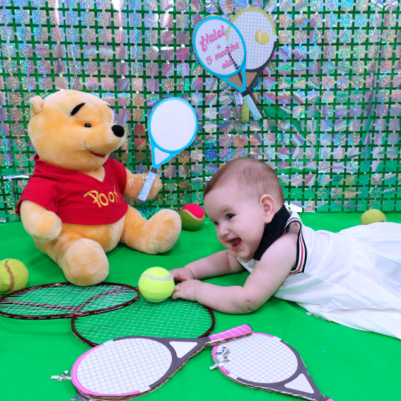 צילומי סטודיו | תינוקות - טניסאית