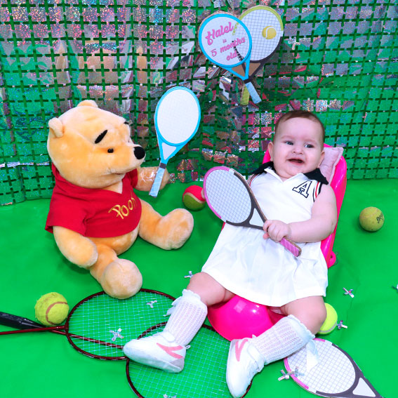 צילומי סטודיו | תינוקות - טניסאית
