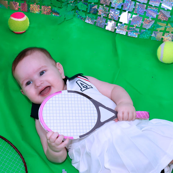 צילומי סטודיו | תינוקות - טניסאית