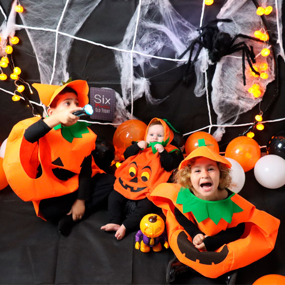 צילומי סטודיו - הלואין משפחתי