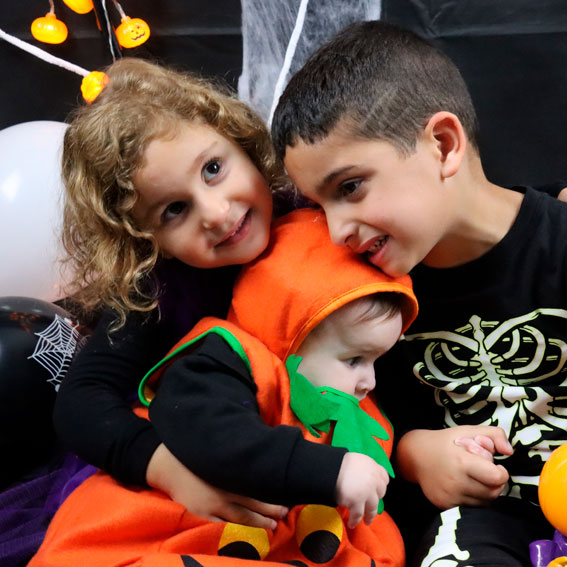 צילומי סטודיו - הלואין משפחתי