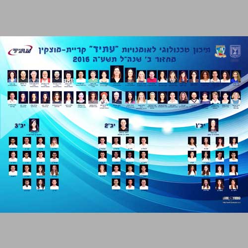 תמונת מחזור מודפסת על פרספקס שקוף